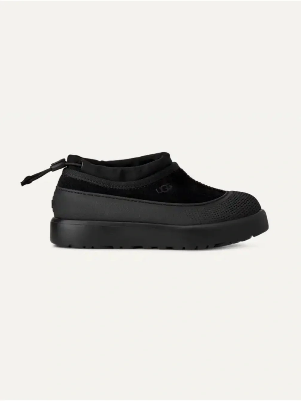 UGG Tasman Weather Hybrid Big Kids' Black Slip-On